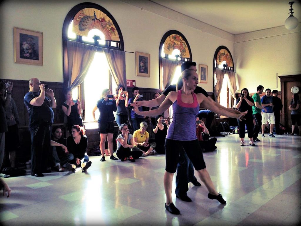 John and Liz teaching at ABA